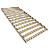 Coemo Lattenrost FIX 100x200 cm mit 13 Federleisten - Nicht verstellbar -...
