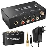 Phono Vorverstärker Plattenspieler, Phono Preamp für Plattenspieler mit...