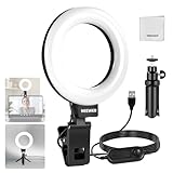 NEEWER Basics 5' Ringlicht mit Mini Stativ Ständer für Tisch Videokonferenz...