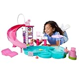Barbie Traumpool Spielset mit sechs Spielbereichen, einschließlich Rutsche und...