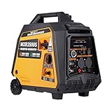 maXpeedingrods Stromgenerator Inverter 3500W Generator Gas Leise mit...