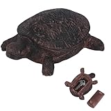 UNISOPH Schlüsselversteck für Draußen, Schildkröten-Schlüsselversteck,...