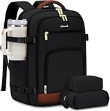 LOVEVOOK Handgepäck Rucksack Flugzeug, 40L Reiserucksack Damen Herrn Travel...