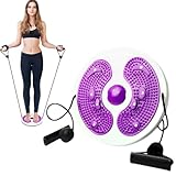 Twist Waist Disc Board mit Kordelzug, Multifunktions Fitness Drehscheibe Waist...