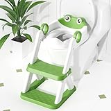 COOSEYA Frosch Kinder Toilettensitz, Toilettentrainer Toilettensitz für...
