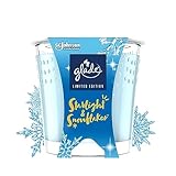 Glade (Brise) Duft-Kerze im Glas, Starlight & Snowflakes, mit ätherischen Ölen...
