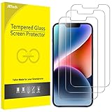 JETech Schutzfolie für iPhone 16e 2025, iPhone 14 6,1 Zoll, Panzer Schutz Glas...