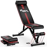 KM Fit klappbare Hantelbank Multifunktion Training Fitness Bank | 6-fach...