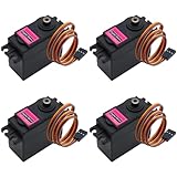 APKLVSR 4 Stück Servo Digital Metal,13KG Servomotor Hoch Geschwindigkeit...