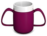 Ornamin 2-Henkel-Becher mit Trink-Trick 140 ml brombeer (Modell 815) /...