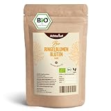 Bio Ringelblumenblüten | 250g | ohne Kelch | Ringelblumentee vom-Achterhof Tee...