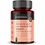 Kurkuma Gelbwurz- 1000mg x 180 Tabletten - Enthält 95% Kurkuma – Mit...