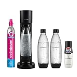 SodaStream Wassersprudler GAIA mit CO2-Zylinder + 3x 0,8L BPA-freie FUSE...