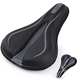 Simpeak Sattelbezüge Mountainbike-Sitzbezug, Bequemes Gel-Rennrad-Sitzkissen,...