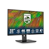 Philips 32B1N3800-32 Zoll UHD Monitor,höhenverstellbar, Lautsprecher...