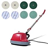 5 in 1 Doppelkopf Bohnermaschine Polierer, ZEYUAN Bodenschleifer,...