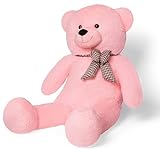 YunNasi Teddybär 120cm XXL Riesen Teddy Stofftier Geschenke für Freundin...