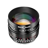 Meike 50mm f0,95 große Blende manueller Fokus-Objektiv, kompatibel mit...