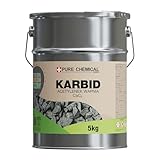 CHOSA - Karbid 5kg Gegen Wühlmäuse Maulwürfe - Carbid Steine - Kabit Kabitt...