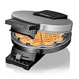 Cloer 185 Waffeleisen für eine Herzwaffel, 930 W, Waffelgröße 16 cm, schwere...