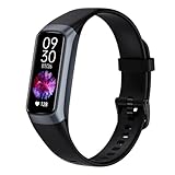 Fitness Tracker Smartwatch Herren Damen,24H Herzfrequenz- &...