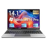 Gezoon 14.1' Laptop 8gb Ram 512gb SSD Windows 11 Pro, Laptop Computer Celeron...