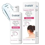 Evolsin® Ekzem & Psoriasis Lotion für Kopfhaut und Körper - ideale...