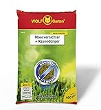 WOLF Garten WOLF-Garten - Moosvernichter und Rasendünger - SW 400 - 14 kg für...