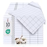 BARBONS 10er Set Geschirrtücher Baumwolle 50x70 cm – Extrem saugstark,...