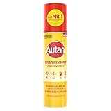 Autan Multi Insect Spray, Multi-Insektenschutz vor Mücken, Stechfliegen und...