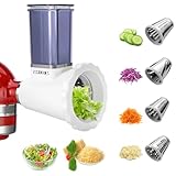 Gemüseschneider für Kitchenaid Zubehör, Slicer Shredder Aufsätze für...