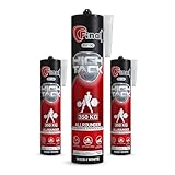 FINAL High Tack Montagekleber - 3 x 527g Kartusche - hochqualitativer Hybrid MS...