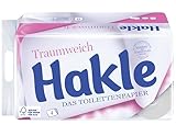 Hakle Traumweich Toilettenpapier – 16 Rollen, Sanfte Reinigung für...