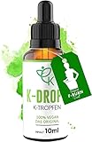 K-DROPS© Keto Tropfen K2 DAS ORIGINAL - Ketogen Öl HOCHDOSIERT Ketose Drops...