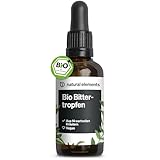 Bio Bittertropfen nach Hildegard von Bingen (50ml) – hochdosierte Bitterstoffe...