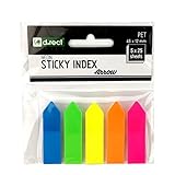 D.RECT 9347 Haftstreifen Pagemarker Index Haftmarker Film Textstreifen PET-Folie...