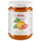 Darbo Naturrein Marillen (Aprikosen) Konfitüre fein passiert, 450 g Glas