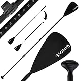 24MOVE® Paddel Einzelpaddel Teleskoppaddel Stechpaddel für SUP Stand Up Board,...