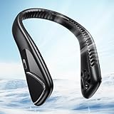 Jialexin Tragbarer Nackenventilator, Hals Ventilator Wiederaufladbar mit...