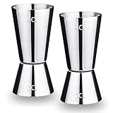 Orapink Cocktail Messbecher Set - 2er Pack, 2cl & 4cl Dual Spirit Measure Cup -...