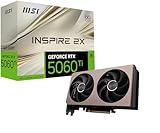 MSI GeForce RTX 5060 Ti 16G Inspire 2X OC - 16GB GDDR7 (28Gbps/128-bit), PCIe 5,...