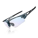 ROCKBROS Fahrradbrillen Selbsttönend Sonnenbrille Photochromatisch für Damen...
