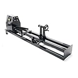 Wiltec Drechselbank 400 W mit verstellbarem Reitbock, Drechselmaschine mit...