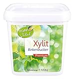 KOPP Vital® Xylit Birkenzucker Premium | 4,5 kg | aus Finnland | Tafelsüße...