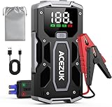 ACEZUK Starthilfe Powerbank 6000A (Bis Zu 7,0L Benzin Oder 5,5L Diesel) Auto...