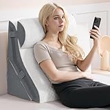 3-in-1 Orthopädisches Bett Keilkissen Set Verstellbar Memory-Schaum Faltendes...