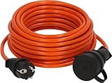 Brennenstuhl BREMAXX Verlängerungskabel (10m Kabel in orange, für den...