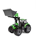 Lena 04613 Worxx Traktor Modell Deutz-Fahr Agrotron 7250 TTV mit Frontlader, ca....