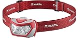 VARTA Stirnlampe LED inkl. 3x AAA Batterien Kopflampe, Outdoor Sports H20 Pro,...