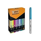 BIC Intensity Pastell Marker, in 24 verschiedenen Metallic- und Pastellfarben,...